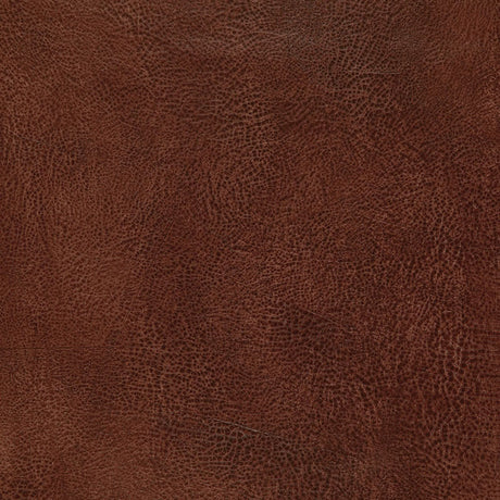 Amarillo Cordovan Luxe Lodge faux leather textured wallcovering by Schumacher, rich brown color, SKU 5006260