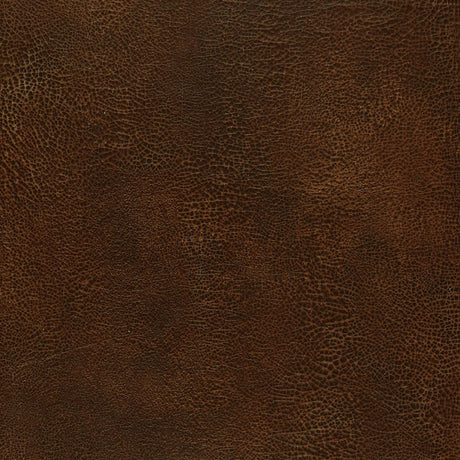 Amarillo Saddle Luxe Lodge faux leather textured wallcovering by Schumacher