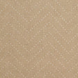 Colton Chevron wallcovering in Natural and Silver by Schumacher, featuring a chevron motif with metallic nailheads on a jute burlap ground.