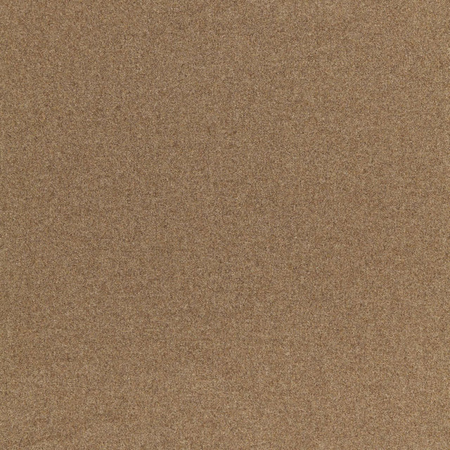 Chester Wool Sidewall in Tabac by Schumacher - Luxe Italian wool wallcovering in a menswear-inspired plain weave.