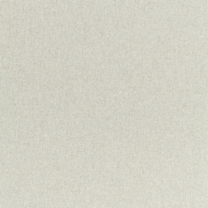 Chester Wool Sidewall in Opal by Schumacher - fine Italian wool paperbacked wallcovering in a soft neutral hue