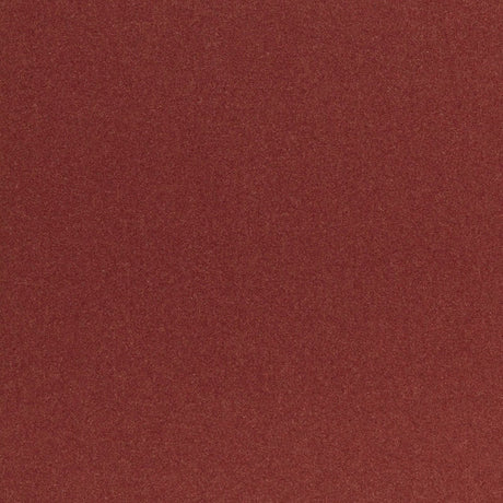 Chester Wool Sidewall in Carmine by Schumacher - Luxe Italian wool wallcovering in a rich red hue
