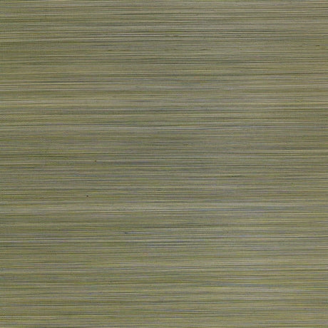 Zen Bamboo Sage by Celerie Kemble for Schumacher - Natural strie effect grasscloth wallcovering