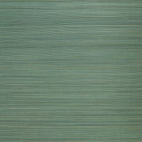 Zen Bamboo Jade wallpaper by Schumacher in a natural strie effect green grasscloth look