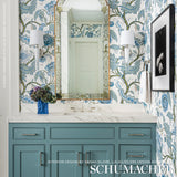 Sinhala Sidewall Sky by Schumacher Botanical Floral Wallpaper – 5006612