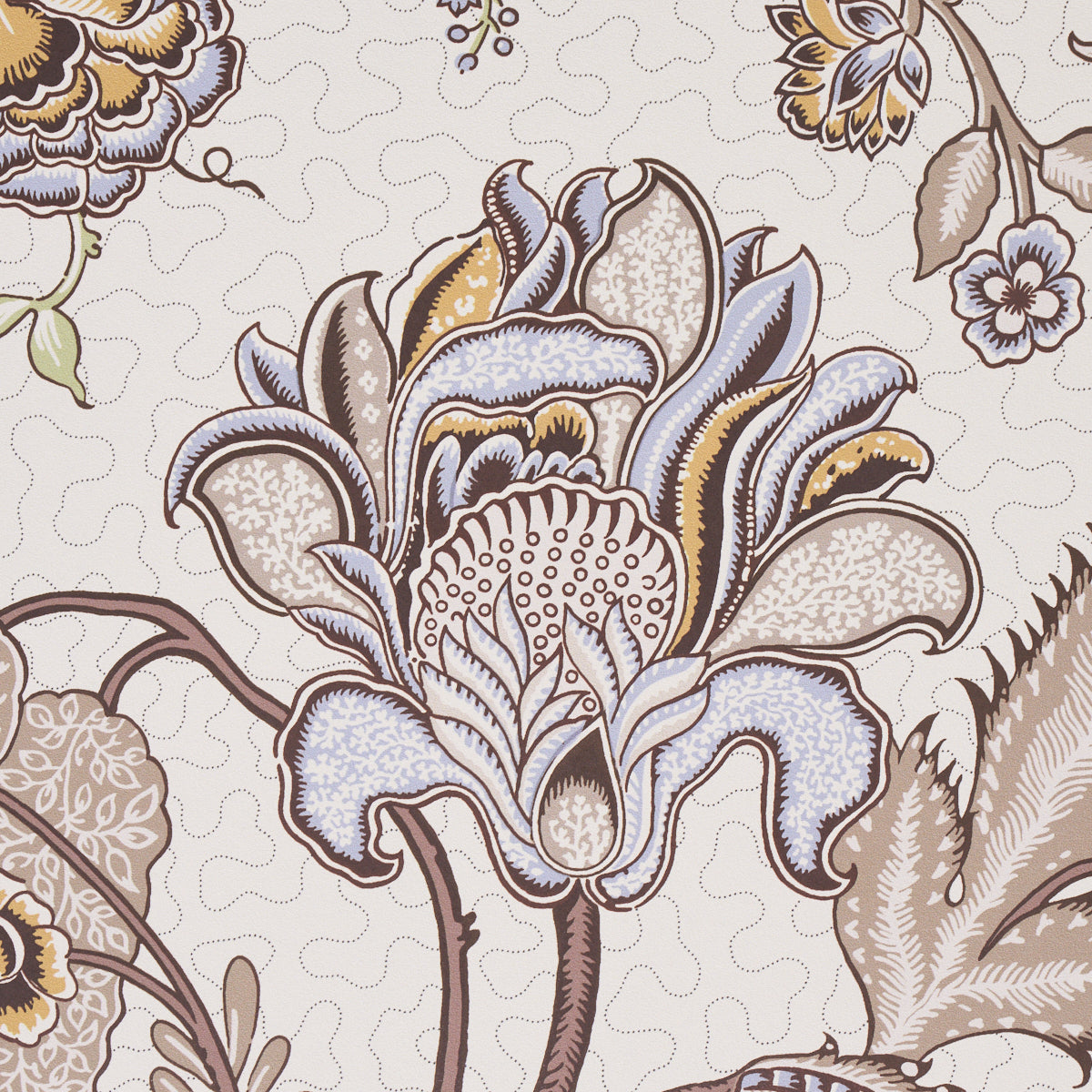 Sinhala Sidewall Stone by Schumacher Martyn Lawrence Bullard Botanical Wallpaper – Schumacher 5006613
