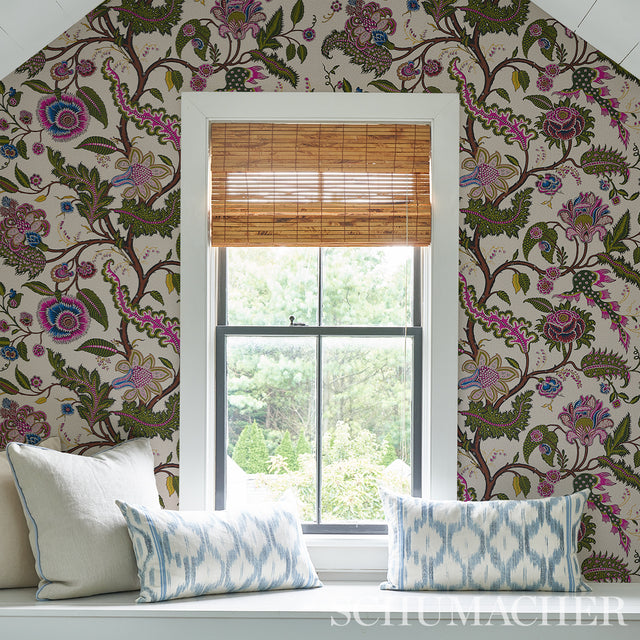 Sinhala Sidewall Jewel by Schumacher Martyn Lawrence Bullard Collection Wallpaper – 5006614