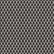 Mughal Leaf Noir wallpaper by Schumacher, designed by Martyn Lawrence Bullard. Black and white tightly patterned leaf print.
