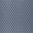 Mughal Leaf Imperial wallpaper by Schumacher, designed by Martyn Lawrence Bullard. Blue and metallic leaf pattern.