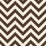 FEZ Sepia chevron stripe wallpaper by Schumacher, designed by Martyn Lawrence Bullard, shown in a modern entryway interior.
