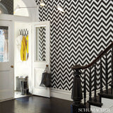 FEZ Pomegranate Chevron Stripe Wallpaper by Schumacher – Martyn Lawrence Bullard 5006732