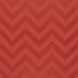FEZ Pomegranate chevron stripe wallpaper by Schumacher, designed by Martyn Lawrence Bullard, shown in a bold red and a black-and-white interior setting.
