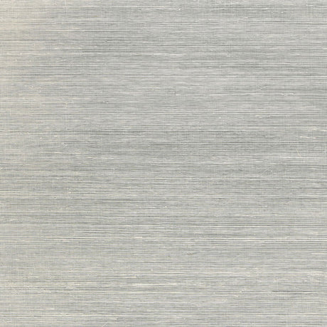 Haiku Sisal Charcoal textured wallcovering by Schumacher