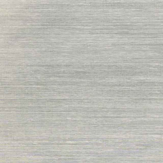 Haiku Sisal Charcoal textured wallcovering by Schumacher