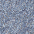Florence Lapis by Schumacher, a marbled blue faux effect wallpaper designed by Martyn Lawrence Bullard