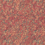 Florence Carnelian marbled effect wallpaper by Schumacher, designed by Martyn Lawrence Bullard