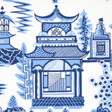 NANJING Porcelain Scenic Chinoiserie Wallpaper – Schumacher 5006911