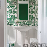NANJING Jade by Schumacher Exuberant Prints Collection Wallpaper – Schumacher 5006912