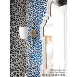 Iconic Leopard Ink by Schumacher Exuberant Prints Collection Wallpaper – Schumacher 5007010