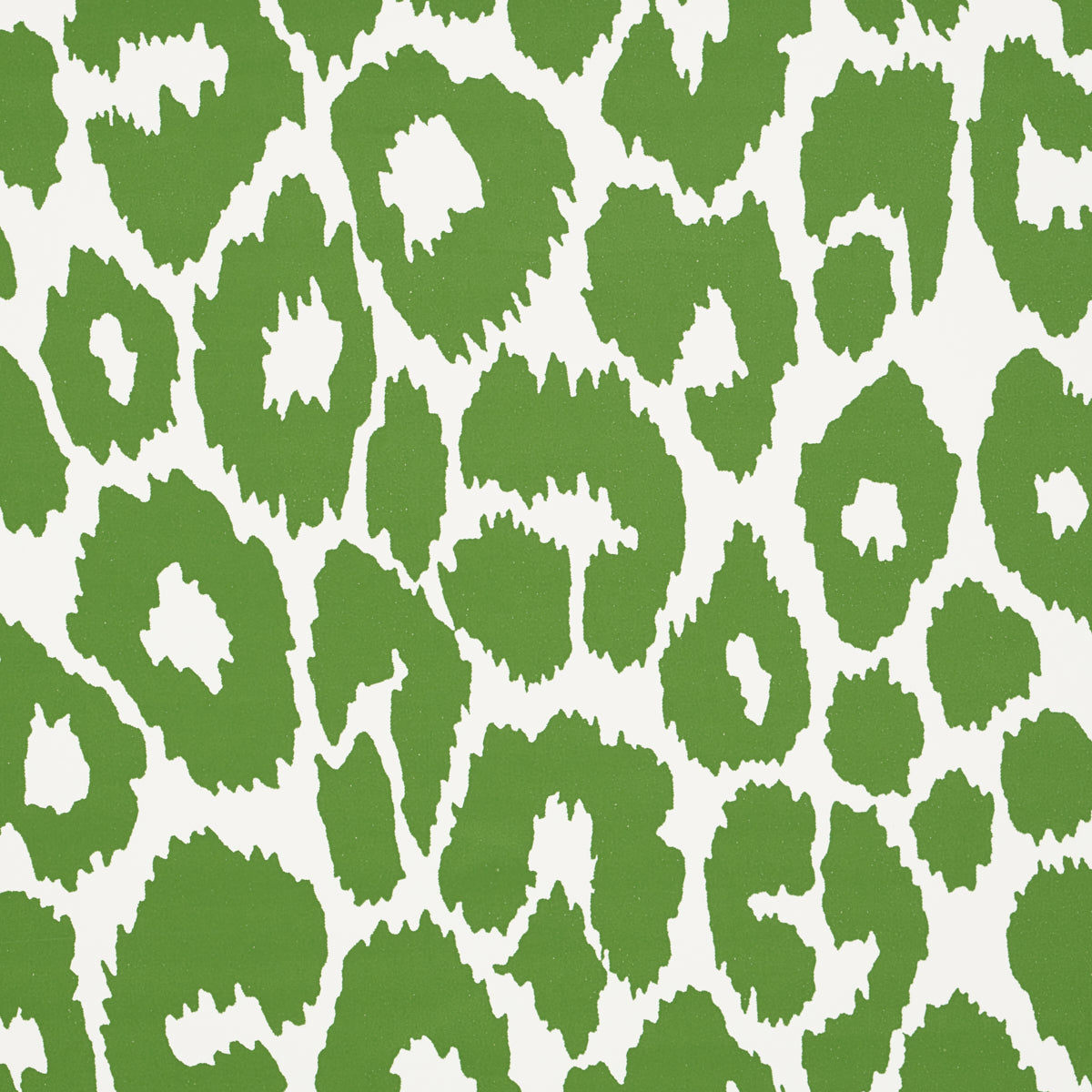 Iconic Leopard Green by Schumacher Animal Print Wallpaper – Schumacher 5007015