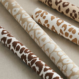 Iconic Leopard Camel by Schumacher Animal Print Wallpaper – Schumacher 5007017