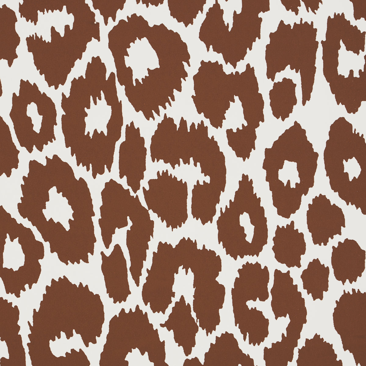 Iconic Leopard Brown by Schumacher Preppy Chic Animal Print Wallpaper – Schumacher 5007018