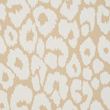 Iconic Leopard Ivory on Neutral by Schumacher Animal Print Wallpaper – Schumacher 5007020