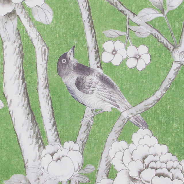 Chinois Palais Panel Lettuce by Mary McDonald Schumacher Wallpaper – 5007120