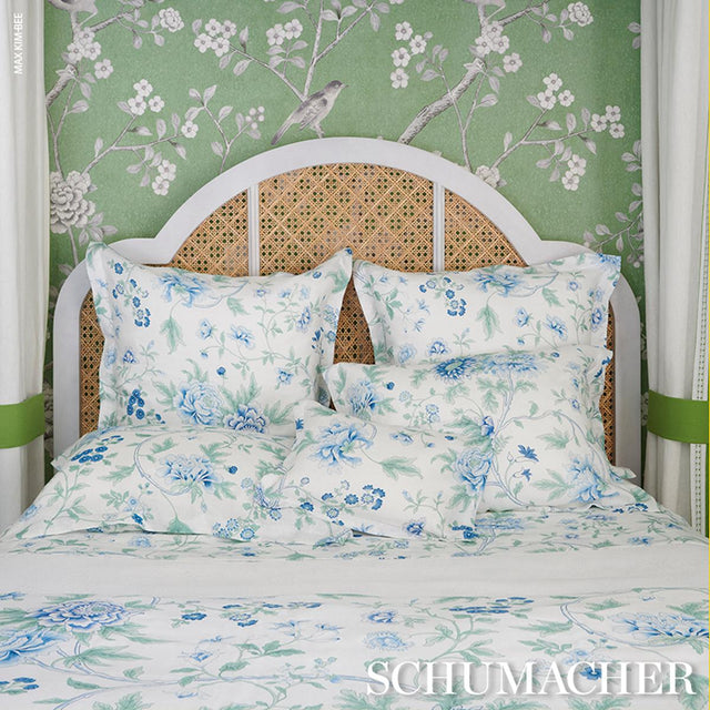 Chinois Palais Panel Lettuce by Mary McDonald Schumacher Wallpaper – 5007120