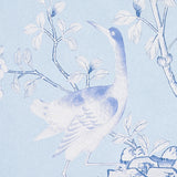 Chinois Palais Panel Sky by Mary McDonald Rhapsody in Blue Wallpaper – Schumacher 5007128