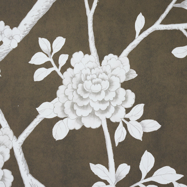 Chinois Palais Panel Chocolate by Mary McDonald – Schumacher 5007129