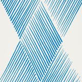 Fetlock Blue Diamond Geometric Wallpaper by Schumacher – Club Cavalier 5007132