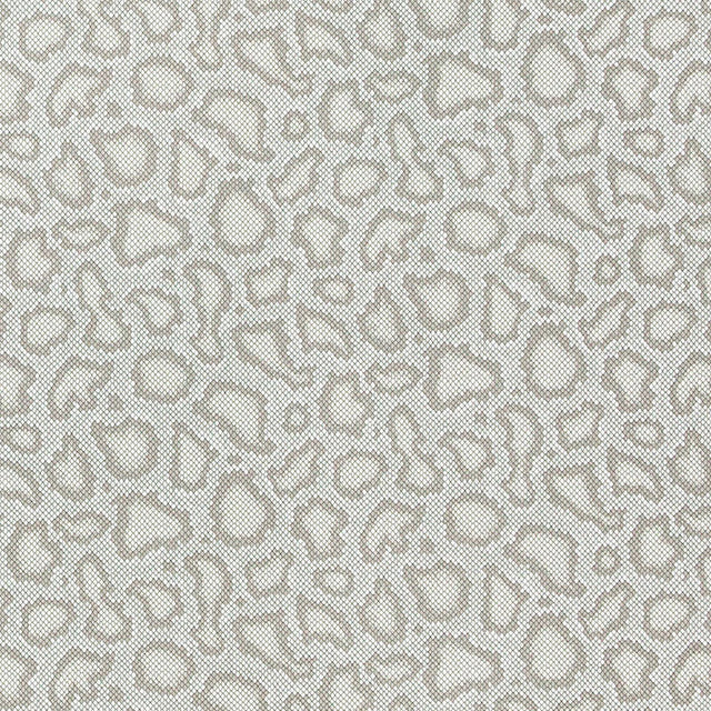 Park Avenue Python wallpaper in Dove by Schumacher, modern snakeskin pattern wallcovering.
