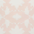 Garden of Persia Petal wallpaper by Mary McDonald for Schumacher, large-scale floral Persian-inspired print in pink and white.