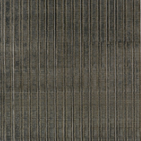 Galvanized Rib wallpaper in Gunmetal from the Fabulous Faux collection by Schumacher, handcrafted with a corrugated metal effect.