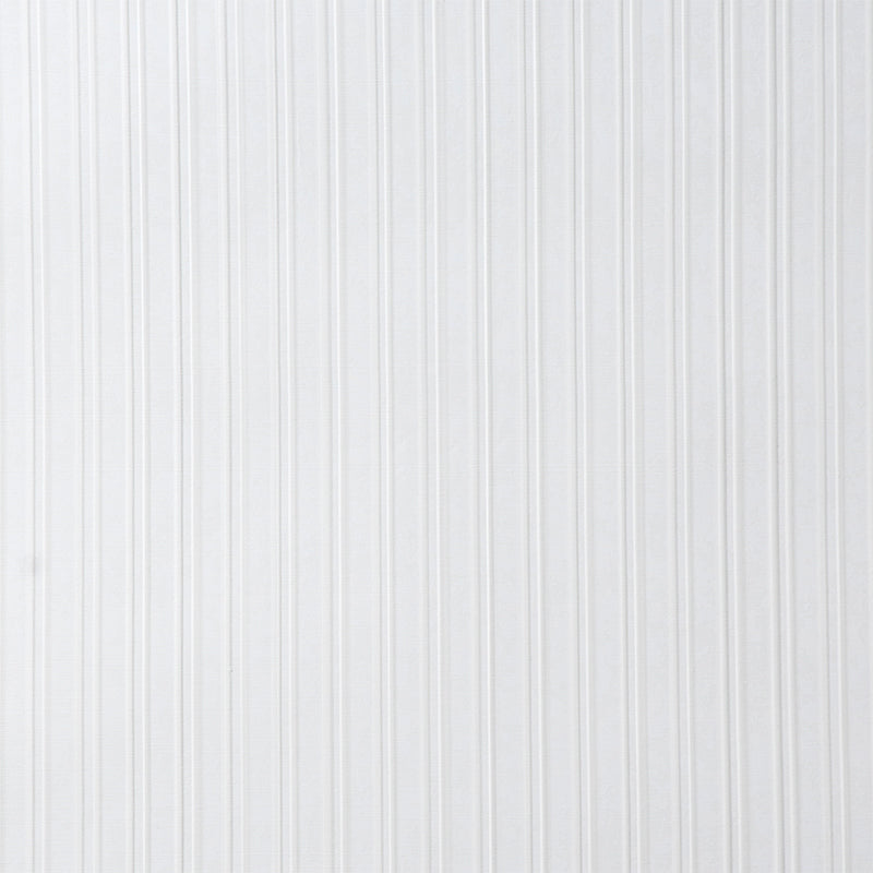 Galvanized Rib Ivory handcrafted textured wallcovering by Schumacher, shown in a modern interior and detail views.