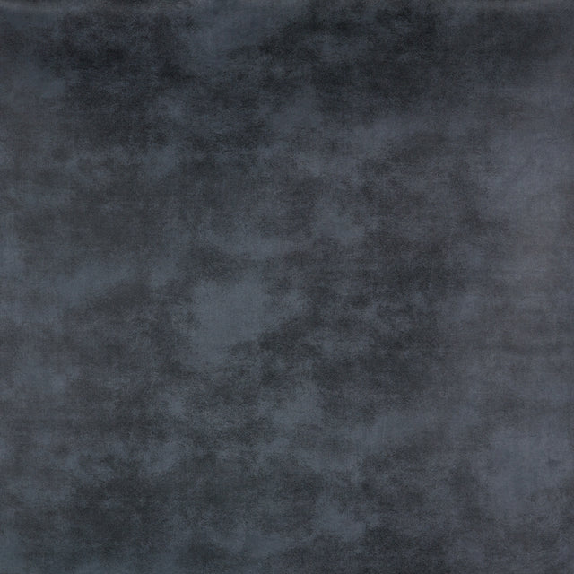 Sueded Leather Ash wallcovering with a soft, textured faux leather appearance in a dark grey tone.