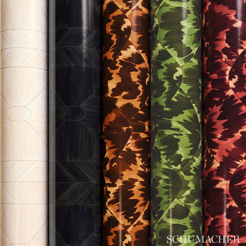 Tortoise Imperial by Schumacher Celerie Kemble Designer Wallcovering – Schumacher 5007452