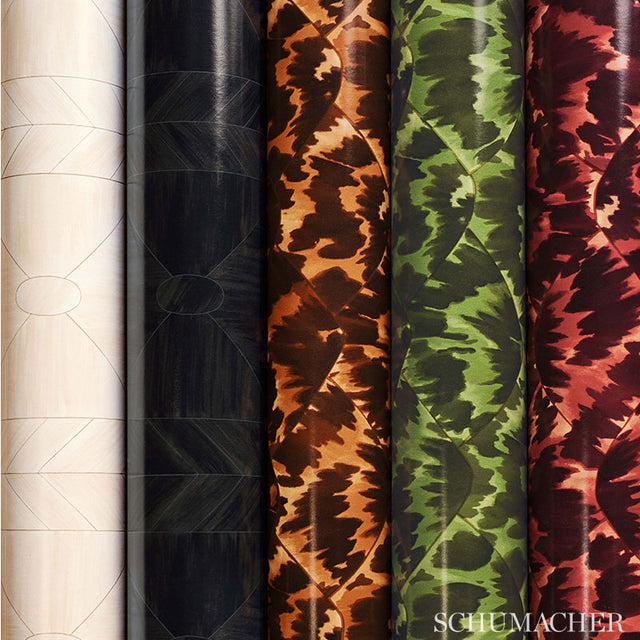 Tortoise Imperial by Schumacher Celerie Kemble Designer Wallcovering – Schumacher 5007452