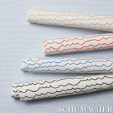 Waves Sand by Schumacher Modern Graphic Stripe Wallpaper – Schumacher 5007460