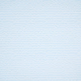 Waves wallpaper in white on sky blue, featuring a simple horizontal wave pattern by Schumacher.
