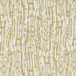 Tree Texture wallpaper in Pale Gold by Schumacher, featuring an expressive woodland-inspired pattern with gestural light and shadow.