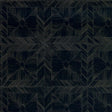 Bone Frame wallpaper in CHAR by Schumacher, designed by Celerie Kemble. Features a geometric bone inlay-inspired pattern in dark tones.