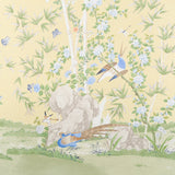 Brighton Pavilion Panel Yellow by Miles Redd Scenic Wallpaper Panel – Schumacher 5007747