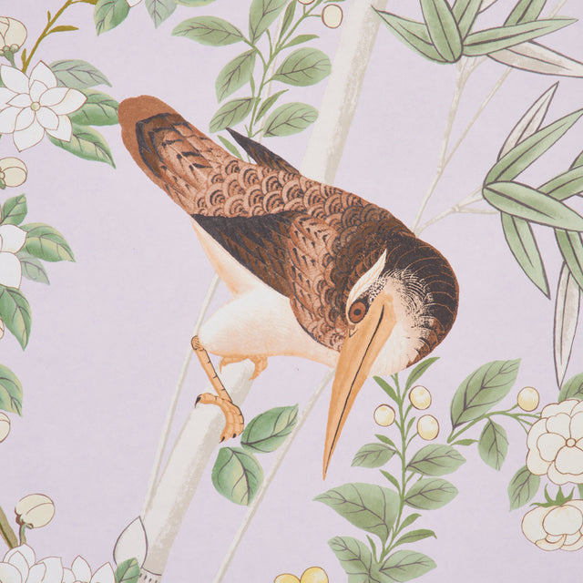 Brighton Pavilion Panel Lilac by Miles Redd Scenic Wallpaper Panel – Schumacher 5007748