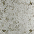 Glass Paneling Silver wallcovering by Schumacher, designed by Miles Redd, featuring a mirrored antique glass effect with star details.