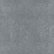 Labyrinth Metallic wallpaper in Mercury by Schumacher, featuring a striking combination of curves and angles in a metallic finish.
