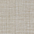 Anodized Raffia wallpaper in Warm Silver by Schumacher, featuring a thick-weave raffia texture with a shimmered finish.