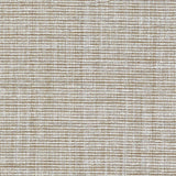Anodized Raffia wallpaper in Warm Silver by Schumacher, featuring a thick-weave raffia texture with a shimmered finish.