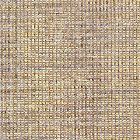 Anodized Raffia gold textured wallcovering by Schumacher, thick-weave raffia with a shimmered finish.